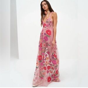 For Love & Lemons Kaylee Maxi dress - small